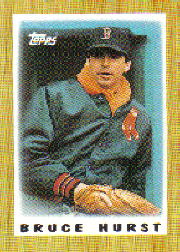 1987 Topps Mini Leaders Baseball Cards 043      Bruce Hurst